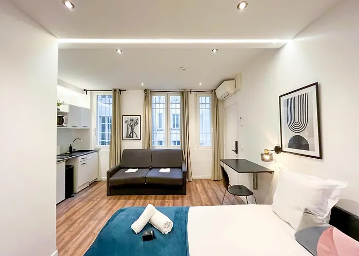 Urbanflat 202 - Beautiful In The Center Of Apartment Paris